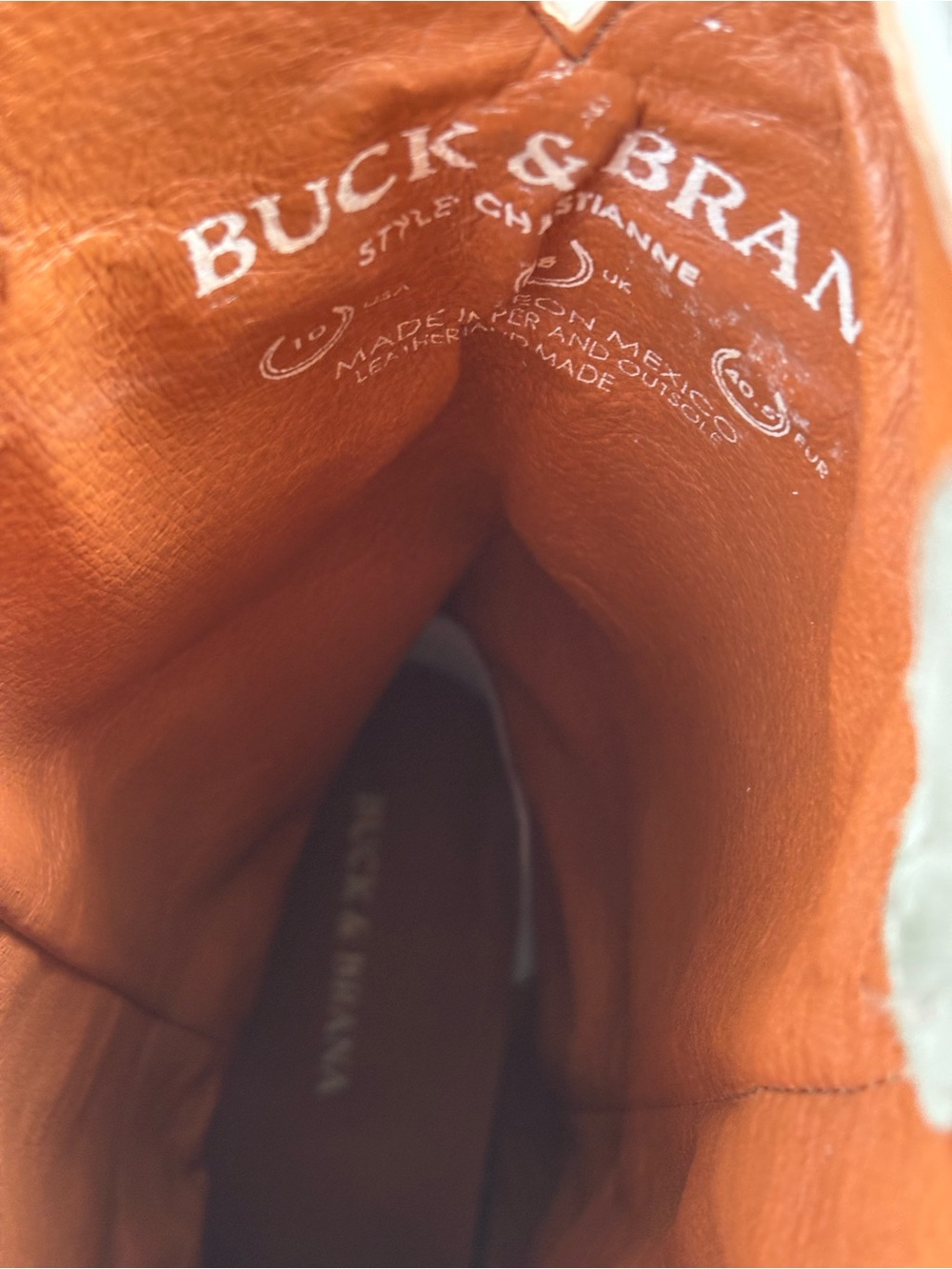 Buck & Brana Women’s Boots - Suede Embroidered Olive Greenish Gray - Size 10 NIB - Picture 5 of 13
